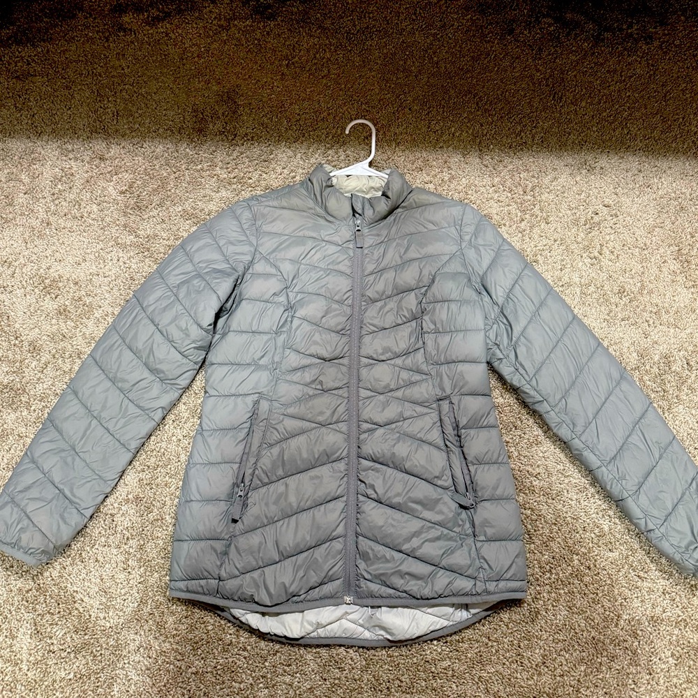 Magellan Gray Puffer Jacket